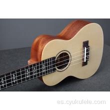 Ukelele de chapa de abeto al por mayor